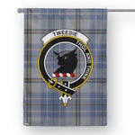 Garden Flag Tweedie Tartan Flag Clan Badge Tartan House Flag