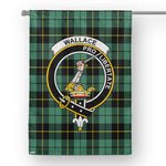 Wallace Tartan Garden Flag Wallace Ancient Tartan Flag Clan Badge Tartan House Flag