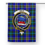 Garden Flag Weir Modern Tartan Flag Clan Badge Tartan House Flag