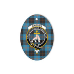 Garden Scottish Clan Plaid Ornament Gift. Christmas Tree Ornament Garden Clan Tartan Ornament,  ceramic ornament, personalized christmas ornaments, christmas tree ornaments, christmas door decorations, Plaid Ornament, Tartan Ceramic Ornament