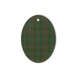 Gayre Tartan Oval Ornaments, Christmas Tree Ornament, Plaid Christmas Ornaments, Ceramic Oval Christmas Tree Decoration, Tartan Oval Ornaments, Christmas Tree Ornament, Plaid Christmas Ornaments, Ceramic Oval Christmas Tree Decoration