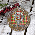 Gibson Celtic Circle Plaid Ornament Gift. Christmas Tree Ornament Tartan Ornament Great Christmas Ornaments Gift - Scotstee Shop