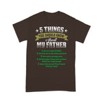 Scotstee Shop - Gift Father Day 5 Things You Should Know About My Father Funny Father Day Shirts