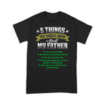 Scotstee Shop - Gift Father Day 5 Things You Should Know About My Father Funny Father Day Shirts
