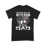 Scotstee Shop - Gift Father Day Shirts He Is My Veteran DAD American flag Veterans Day