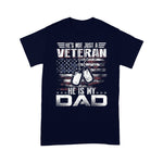 Scotstee Shop - Gift Father Day Shirts He Is My Veteran DAD American flag Veterans Day