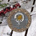 Gladstone Celtic Circle Plaid Ornament Gift. Christmas Tree Ornament Tartan Ornament Great Christmas Ornaments Gift - Scotstee Shop