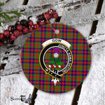Gow of Skeoch Scottish Clan Plaid Ornament Gift. Christmas Tree Ornament Gow of Skeoch Clan Tartan Ornament Great Christmas Ornaments Gift - Scotstee Shop