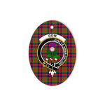 Gow of Skeoch Scottish Clan Plaid Ornament Gift. Christmas Tree Ornament Gow of Skeoch Clan Tartan Ornament,  ceramic ornament, personalized christmas ornaments, christmas tree ornaments, christmas door decorations, Plaid Ornament, Tartan Ceramic Ornament