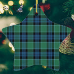 Graham Of Menteith Ancient Tartan Ornament Star Ornament, Christmas Star Decorations, ceramic ornament, Plaid Star Ceramic Ornament, Christmas Ornament Decorations Gift