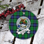 Graham Scottish Clan Badge Plaid Ornament Gift. Christmas Tree Ornament Graham Clan Tartan Ornament Great Christmas Ornaments Gift - Scotstee Shop