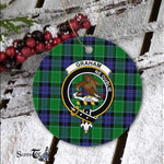 Graham Scottish Clan Plaid Ornament Gift. Christmas Tree Ornament Graham Clan Tartan Ornament Great Christmas Ornaments Gift - Scotstee Shop
