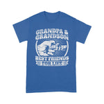 Scotstee Shop - Grandpa And Grandson Gift Family Shirt Grandad Fist Bump