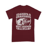 Scotstee Shop - Grandpa And Grandson Gift Family Shirt Grandad Fist Bump