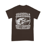 Scotstee Shop - Grandpa And Grandson Gift Family Shirt Grandad Fist Bump