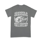Scotstee Shop - Grandpa And Grandson Gift Family Shirt Grandad Fist Bump