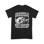 Scotstee Shop - Grandpa And Grandson Gift Family Shirt Grandad Fist Bump