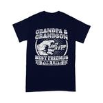 Scotstee Shop - Grandpa And Grandson Gift Family Shirt Grandad Fist Bump