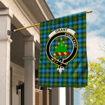 Grant Hunting Tartan Flag Clan Badge - House Flag - Scotstee Shop