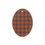 Grant Of Edinchat Tartan Oval Ornaments, Christmas Tree Ornament, Plaid Christmas Ornaments, Ceramic Oval Christmas Tree Decoration, Tartan Oval Ornaments, Christmas Tree Ornament, Plaid Christmas Ornaments, Ceramic Oval Christmas Tree Decoration
