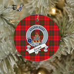 Grant Scottish Clan Badge Plaid Ornament Gift. Christmas Tree Ornament Grant Clan Tartan Ornament Great Christmas Ornaments Gift - Scotstee Shop