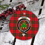 Grant Scottish Clan Plaid Ornament Gift. Christmas Tree Ornament Grant Clan Tartan Ornament Great Christmas Ornaments Gift - Scotstee Shop