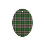 Gray Hunting Tartan Oval Ornaments, Christmas Tree Ornament, Plaid Christmas Ornaments, Ceramic Oval Christmas Tree Decoration, Tartan Oval Ornaments, Christmas Tree Ornament, Plaid Christmas Ornaments, Ceramic Oval Christmas Tree Decoration
