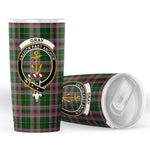 Gray Tartan Tumbler Scottish Gray Plaid Tumbler - Scotstee Shop