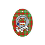 Grierson Scottish Clan Badge Plaid Ornament Gift. Christmas Tree Ornament Grierson Tartan Ornament,  ceramic ornament, personalized christmas ornaments, christmas tree ornaments, christmas door decorations, Plaid Ornament, Tartan Ceramic Ornament