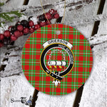 Grierson Scottish Clan Plaid Ornament Gift. Christmas Tree Ornament Grierson Clan Tartan Ornament Great Christmas Ornaments Gift - Scotstee Shop