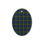 Gunn Tartan Oval Ornaments, Christmas Tree Ornament, Plaid Christmas Ornaments, Ceramic Oval Christmas Tree Decoration, Tartan Oval Ornaments, Christmas Tree Ornament, Plaid Christmas Ornaments, Ceramic Oval Christmas Tree Decoration