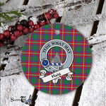 Haig Scottish Clan Badge Plaid Ornament Gift. Christmas Tree Ornament Haig Clan Tartan Ornament Great Christmas Ornaments Gift - Scotstee Shop