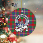 Haig Scottish Clan Badge Plaid Ornament Gift. Christmas Tree Ornament Haig Clan Tartan Ornament Great Christmas Ornaments Gift - Scotstee Shop