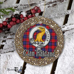 Haldane Celtic Circle Plaid Ornament Gift. Christmas Tree Ornament Tartan Ornament Great Christmas Ornaments Gift - Scotstee Shop