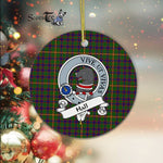 Hall Scottish Clan Badge Plaid Ornament Gift. Christmas Tree Ornament Hall Clan Tartan Ornament Great Christmas Ornaments Gift - Scotstee Shop