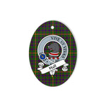 Hall Scottish Clan Badge Plaid Ornament Gift. Christmas Tree Ornament Hall Tartan Ornament,  ceramic ornament, personalized christmas ornaments, christmas tree ornaments, christmas door decorations, Plaid Ornament, Tartan Ceramic Ornament