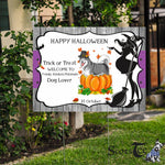 Halloween Decorations Outdoor Halloween Yard Sign Alaskan Malamute Dog Costume Pumpkin Gifts Halloween Yard Decorations - Scotstee Shop