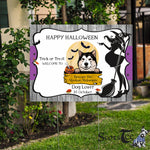 Halloween Decorations Outdoor Halloween Yard Sign Alaskan Malamuted Dog Beware The Alaskan Malamute Halloween Yard Decorations - Scotstee Shop