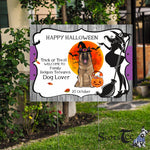 Halloween Decorations Outdoor Halloween Yard Sign Cute Dog Belgian Tervuren Jack O Lantern Pumpkin Halloween Yard Decorations - Scotstee Shop