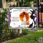 Halloween Decorations Outdoor Halloween Yard Sign Cute Dog Brittany Jack O Lantern Pumpkin Halloween Yard Decorations - Scotstee Shop