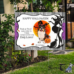 Halloween Decorations Outdoor Halloween Yard Sign Cute Dog Cardigan Welsh Corgi Jack O Lantern Pumpkin Halloween Yard Decorations - Scotstee Shop