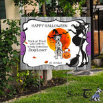 Halloween Decorations Outdoor Halloween Yard Sign Cute Dog Dalmatian Jack O Lantern Pumpkin Halloween Yard Decorations - Scotstee Shop
