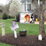 Halloween Decorations Outdoor Halloween Yard Sign Cute Dog Halloween Akita Jack O Lantern Pumpkin Halloween Yard Decorations - Scotstee Shop