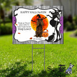Halloween Decorations Outdoor Halloween Yard Sign Cute Dog Halloween Boykin Spaniel Jack O Lantern Pumpkin Halloween Yard Decorations - Scotstee Shop