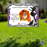 Halloween Decorations Outdoor Halloween Yard Sign Cute English Bulldog Jack O Lantern Pumpkin Halloween Yard Decorations - Scotstee Shop