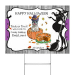 Halloween Decorations Outdoor Halloween Yard Sign Funny Cute Lover Bulldog Funny Gift Halloween Yard Decorations - Scotstee Shop