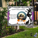 Halloween Decorations Outdoor Halloween Yard Sign Funny Halloween Cute Yorkshire Pumpkin Halloween Costume Halloween Yard Decorations - Scotstee Shop