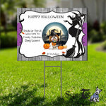 Halloween Decorations Outdoor Halloween Yard Sign Funny Halloween Cute Yorkshire Pumpkin Halloween Costume Halloween Yard Decorations - Scotstee Shop