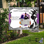 Halloween Decorations Outdoor Halloween Yard Sign Funny Halloween Puli Cute Dog Halloween Witch Pumpkin Halloween Yard Decorations - Scotstee Shop