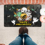 Halloween Doormat Halloween Pumpkin Face Vampire Ghost Frankenstein Doormat Funny Pumpkin Doormat Home Doormat - Scotstee Shop